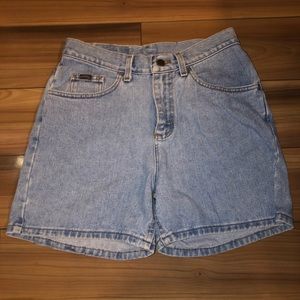 Vintage High Waisted Jean Shorts